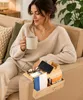 Sofa Armlehnen Tablett Holz - Armlehnen-Organizer mit Produktbild-Vorschau 3