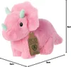 Plüschtier Triceratops flauschig 20 cm Rosa Aurora Eco Produktbild-Vorschau 3