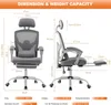 Bürostuhl Ergonomisch - Ein Schreibtischstuhl mit Produktbild-Vorschau 7