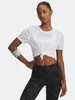 Under Armour UA Launch Jacquard SS-WHT Damen-T-Shirt XS Produktbild-Vorschau 1