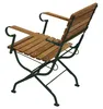 A single garden chair is shown from a rear-diagonal angle against a white background. Produktbild-Vorschau