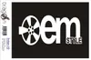 Aufkleber / Autoaufkleber - JDM / Die cut / Auto / OEM - öm Produktbild-Vorschau 1