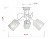 Luxolar stropní lampa Classic - 3 světla s bílým matným Náhled obrázku produktu 7