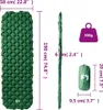 vidaXL Aufblasbare Isomatte Grün 190x58x6 cm Produktbild-Vorschau 5