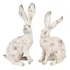 Clayre & Eef Figur Kaninchen 26 cm Beige Polyresin Produktbild-Vorschau 5