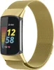 Für Fitbit Charge 6 / 5 Metall Stahl Mesh Armband mit Produktbild-Vorschau 1