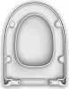 Haro WC-Sitz Madeira Steckscharn. Edelstahl C0102G weiß Produktbild-Vorschau 4