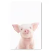 MuchoWow® Mauspad Mousepad Schwein - Rosa - Tiere - Natur Produktbild-Vorschau 1