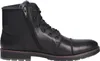 A side view of a black leather boot. Produktbild-Vorschau