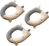 3-teiliger Toilettensitzbezug mit niedlicher Katze, Produktbild-Vorschau 1