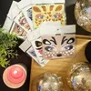 Oblique Unique Tiger Gesicht Sticker Set Tiergesicht Produktbild-Vorschau 5