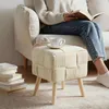 Sitzhocker Schminktisch Cord Hocker Fußhocker Schminkhocker Produktbild-Vorschau 2
