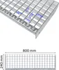 Metallstufe 800 x 240 mm | verzinkt Gitterroststufen | 30x2 Produktbild-Vorschau 9