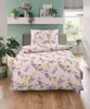 Kreppbettwäsche SPRING GARDEN lila 70x90 + 140x200 Produktbild-Vorschau 3