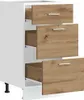 vidaXL Unterschrank Lyon Artisan-Eiche 40x46x81,5 cm Produktbild-Vorschau 5