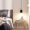 Pendelleuchte Aluminium und Holz Kidonge Schwarz Produktbild-Vorschau 3