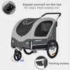 DOGGYHUT Large Fahrradanhänger & Hundebuggy 2 in 1 für Produktbild-Vorschau 2