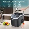 EUHOMY HZB-12/H Eiswürfelmaschine 12kg/24h Ice Maker, Produktbild-Vorschau 1
