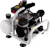 A white and black air compressor on a white background. Produktbild-Vorschau