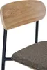 Estepona tabouret de comptoir naturel, brun, noir. Voir les images du produit 5