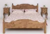 Casa Padrino Landhausstil Massivholz Schlafzimmer Set Braun Produktbild-Vorschau 1