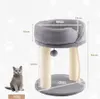 COSTWAY 4in1 tiragraffi piccolo 50,5 cm, albero per gatti Anteprima dell’immagine prodotto 3