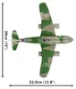 COBI Messerschmitt Me262 A-1a, Bausatz, 390 Stück(e) Produktbild-Vorschau 22