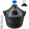 KADAX Balon Butla Gąsior Na Wino W Koszu z Zakrętką 15 L Podgląd zdjęcia produktu 10