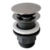 A close-up studio shot of a sink drain assembly. Produktbild-Vorschau