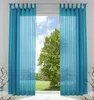 2er-Pack Gardinen Transparent Vorhang Set Wohnzimmer Voile Produktbild-Vorschau 1