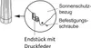 A close-up diagram illustrating the assembly of a product component, with labels pointing to specific parts. Produktbild-Vorschau