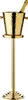 EDZARD Sektkühler Capri mit Ständer in gold H 83cm Produktbild-Vorschau 4