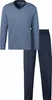 LE JOGGER Pyjama 4 -teilig blau-marine, grau-anthrazit Produktbild-Vorschau 1