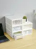 Caja de almacenamiento de plástico con 3 cajones, capacidad Vista previa de la imagen del producto 4