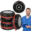 Zestaw pokrowców na opony 4 szt. 19-23" XXL, wodoodporny, Podgląd zdjęcia produktu 11