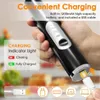 Milchaufschäumer Elektrisch 3 Gänge, USB Wiederaufladbar Produktbild-Vorschau 2