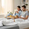 Plateau de lit pliable Relaxdays, support pour tablette et Voir les images du produit 3