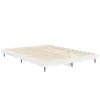 The Living Store Bettgestell Weiß 135x190 cm Holzwerkstoff Produktbild-Vorschau 6