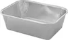 250x Aluschale eckig  550 ml 149 x 109 x 45 mm Produktbild-Vorschau 1