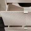 Badmöbel Set 3-teilig in kaschmir mit 80 cm Waschtisch Produktbild-Vorschau 3