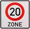 ORIGINAL VERKEHRSSCHILD 274.1-20 Schild BEGINN ZONE 20 Produktbild-Vorschau 1