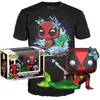 Funko POP! Marvel Deadpool, zeemeerminfiguur + T-shirt Productafbeelding-voorbeeld 1