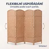 IvoQ Paraván – 4 panely – 170 x 160 cm – Skládací Náhled obrázku produktu 4