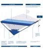 A cutaway diagram of a mattress topper showing its internal layers and construction. Produktbild-Vorschau