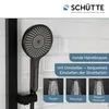 KARIBIK Stangenbrause-Set, Schwarz matt, oval Produktbild-Vorschau 2