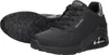 A pair of black Skechers sneakers shown from a diagonal angle. Náhled obrázku produktu