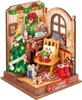 3D Puzzle Minihouse Vánoční Krb, RoLIfe, 73 dílků Náhled obrázku produktu 11