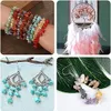 HONGTEYA Schmuck Selber Machen Set, 24 Farben Natürliche Produktbild-Vorschau 6