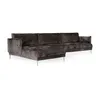 Ecksofa Designersofa MADISON Stoff Tender Way Anthrazit Produktbild-Vorschau 3