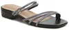 topschuhe24 3251 Damen Glitzer Sandalen, Farbe:Schwarz, Produktbild-Vorschau 3